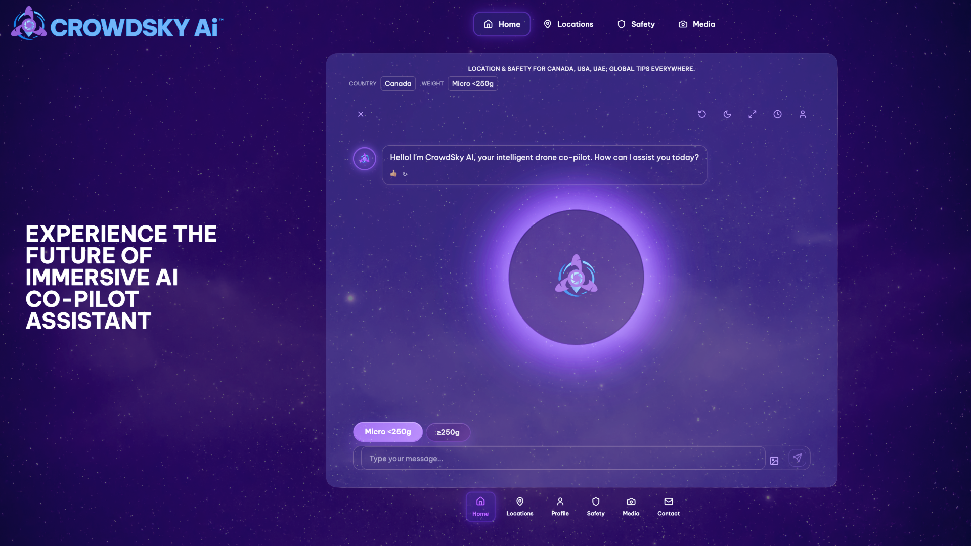 CrowdSky AI platform preview